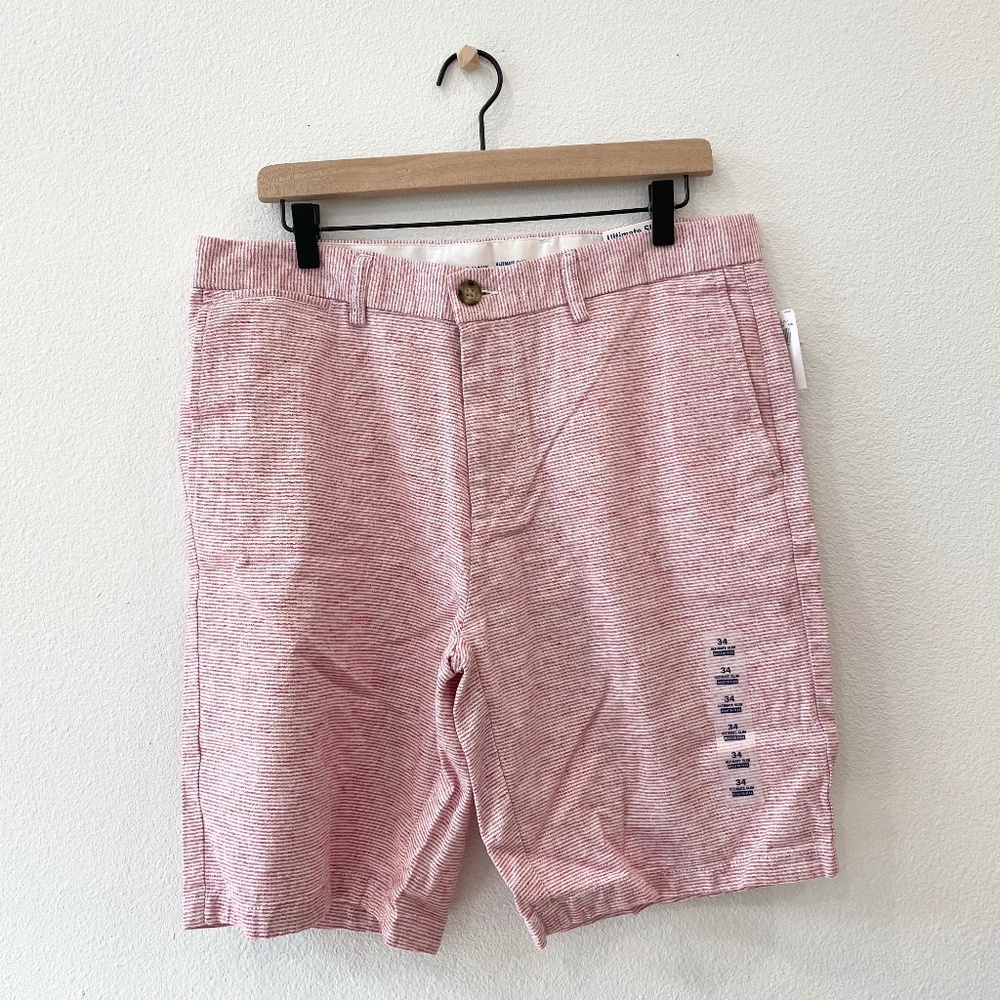 Old Navy Men's Slim Striped Shorts 34
